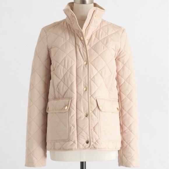 J. Crew Factory Jackets & Blazers - J. Crew Factory Quilted Jacket in Cream Size Medium